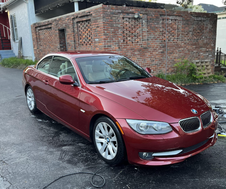 Car Detail on BMW Coupe in Bowling Green, KY